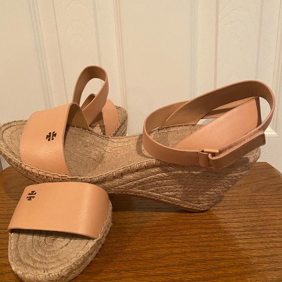 Tory Burch Espadrille Wedge Sandal - Picture 2 of 10